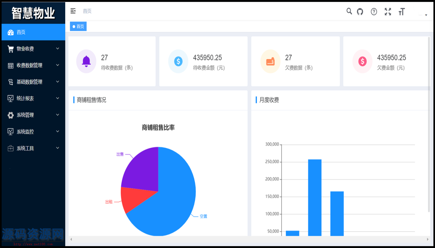 Java大型智慧物业管理系统源码