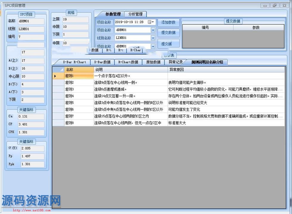 MES工业制程SPC管理系统源码