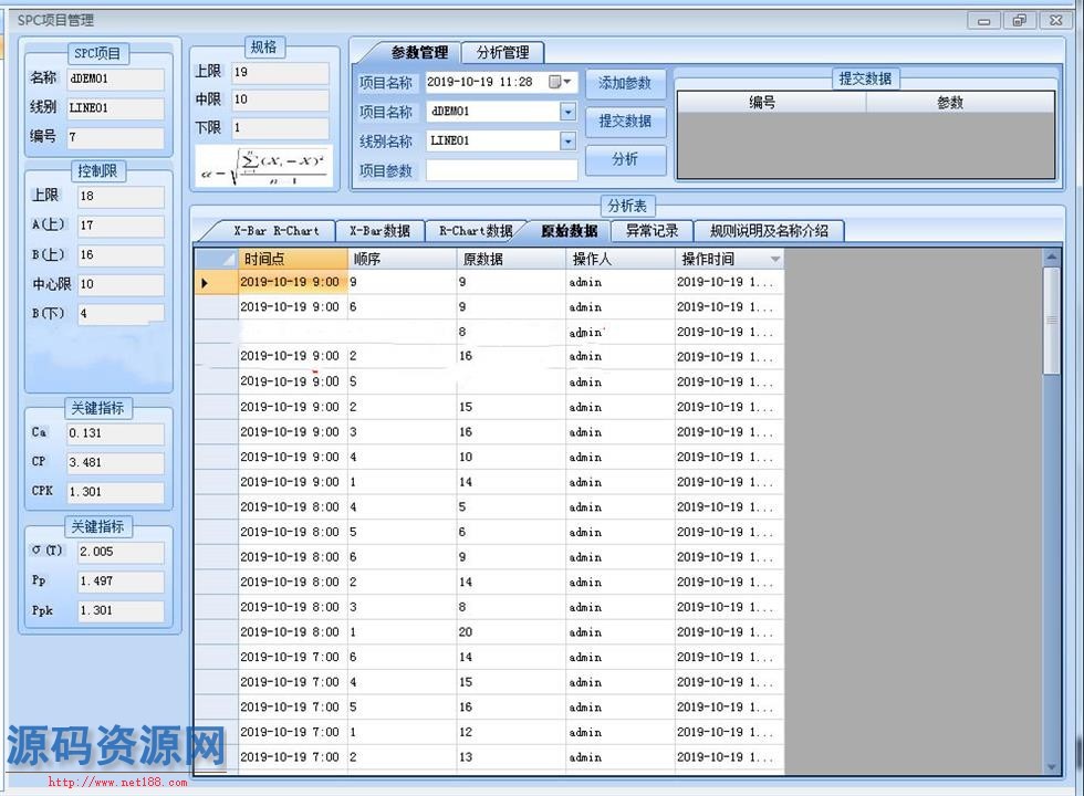 MES工业制程SPC管理系统源码