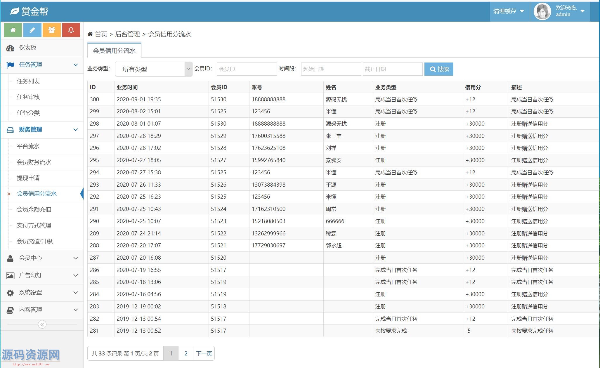 【悬赏猫】ThinkPHP仿悬赏猫任务平台源码完美运营[解密版][...