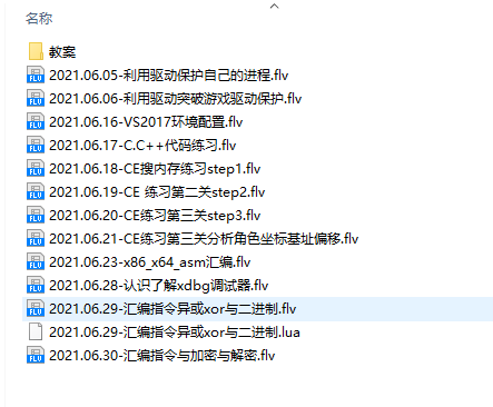 游戏辅助技术培训教程(驱动过检+Lua+C+课件),驱动保护