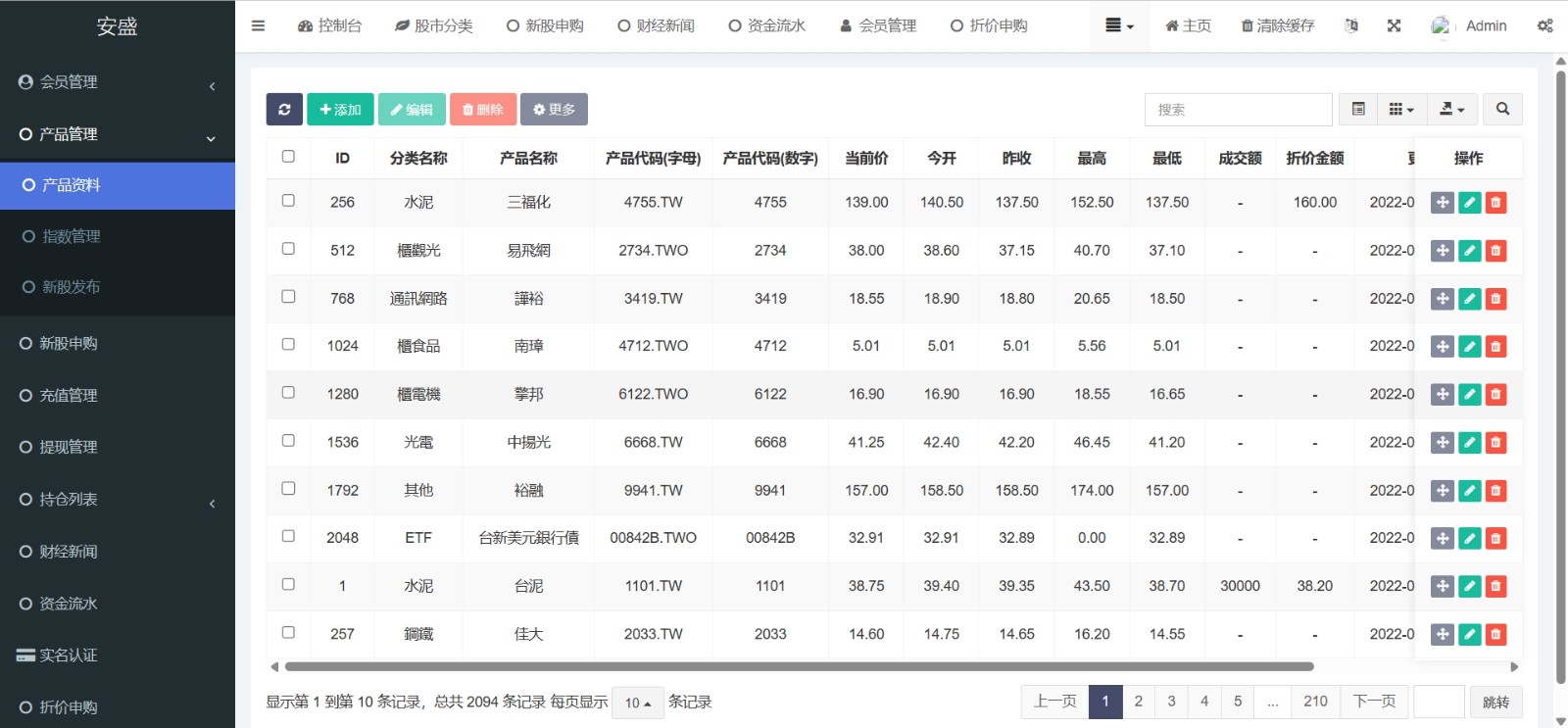 UniApp源码配备计划任务功能，实现台股平台新股申购与分类后台控制