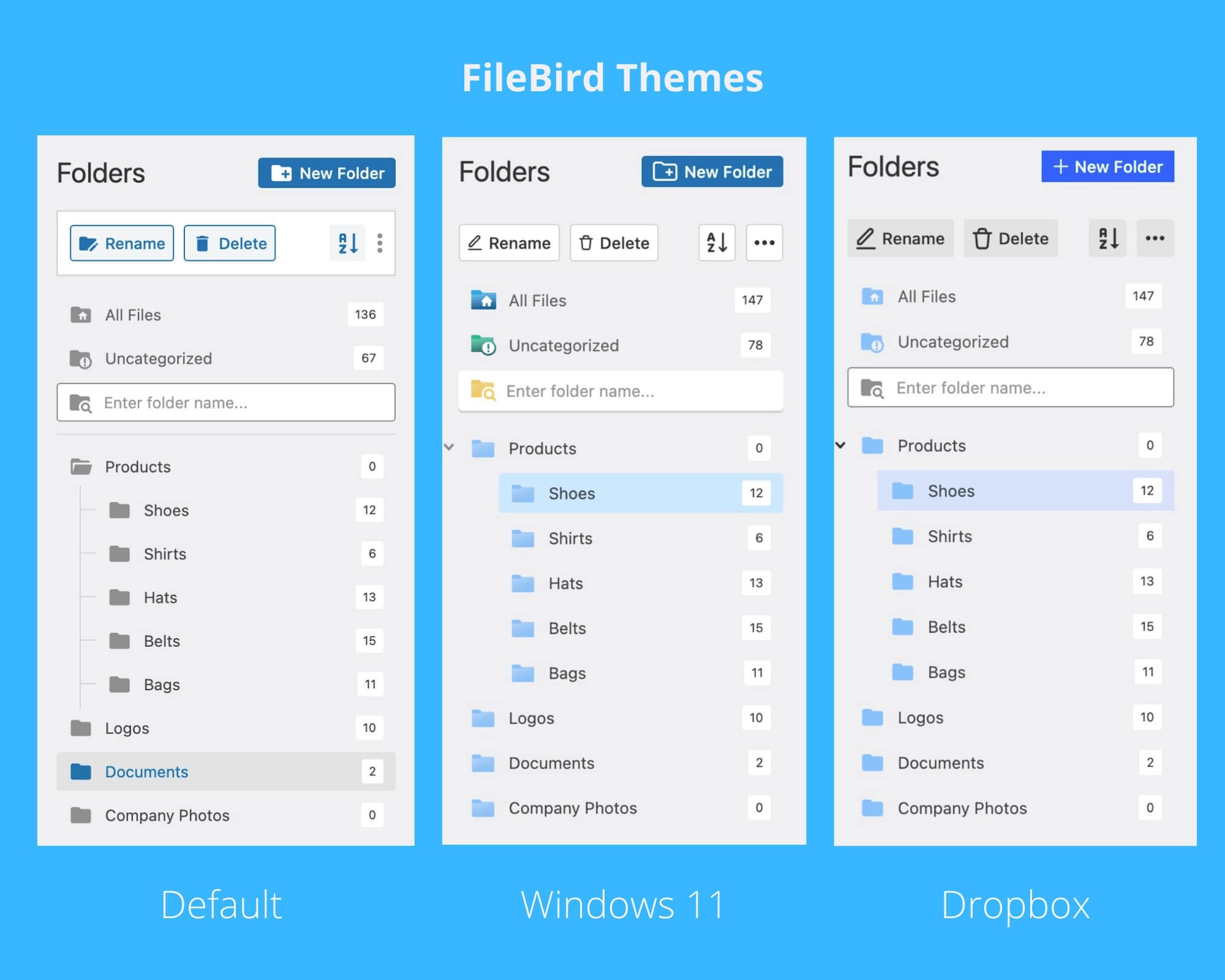 WordPress 媒体库文件夹管理插件 FileBird v5.5.4和谐版下载