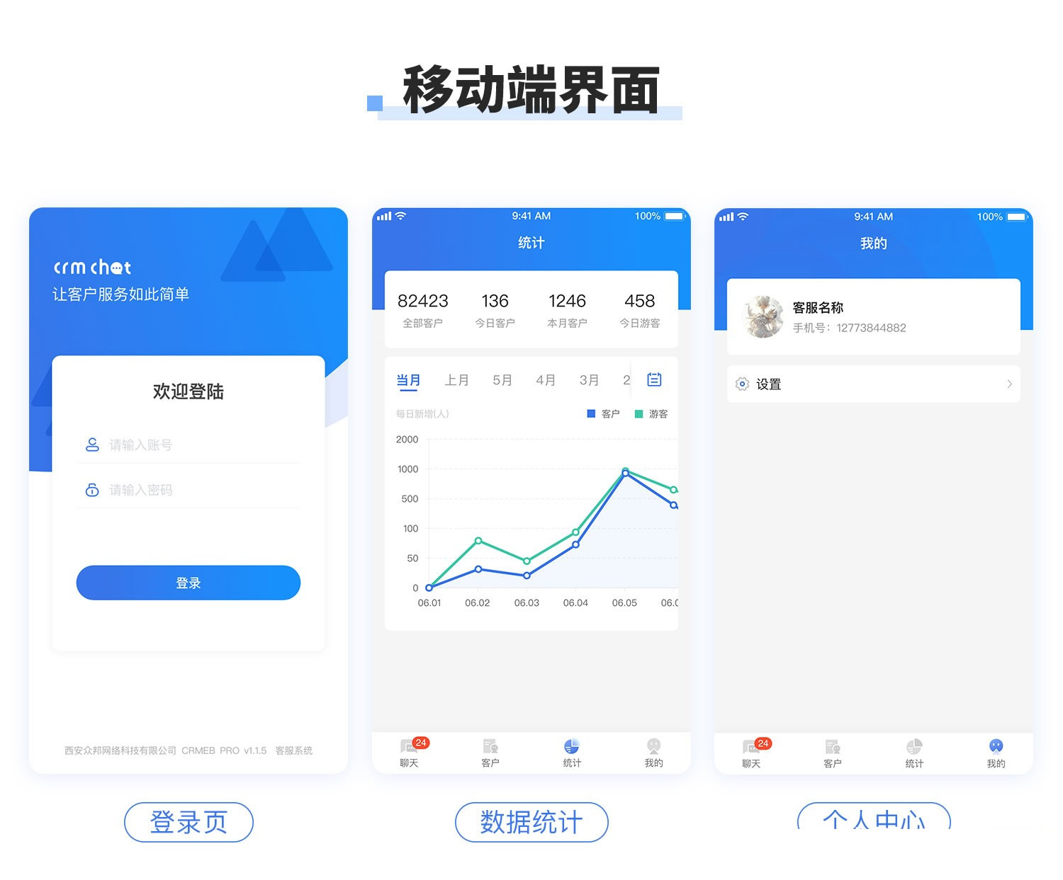 php客服系统，支持微信网页、H5端、PC端客服接入