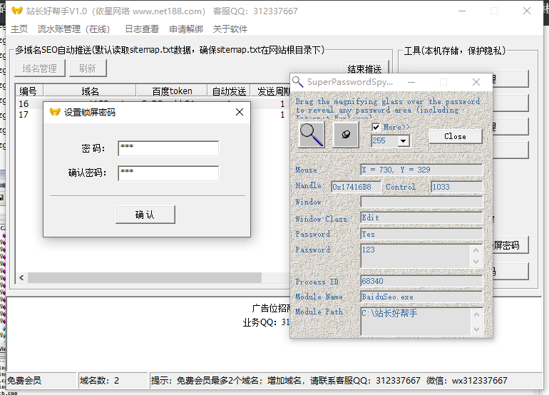 密码框密码查看器