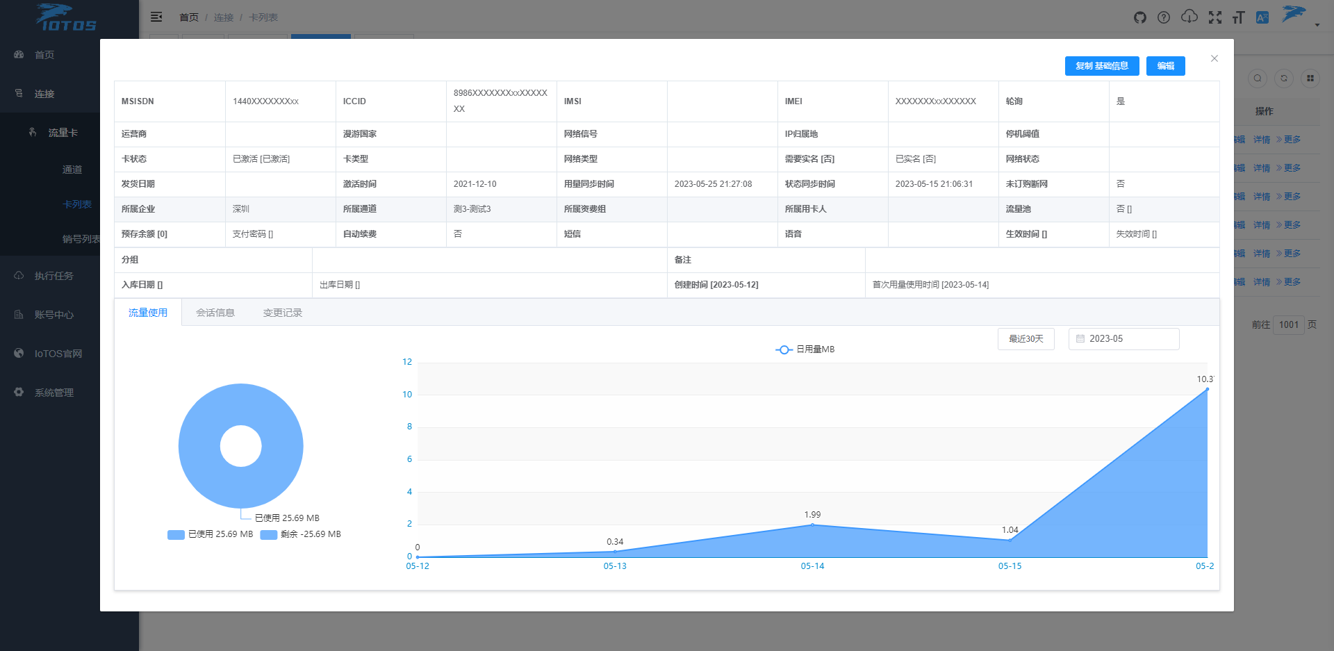 java高效实用IoTCard管理&运营系统、物联卡管理、免费商用