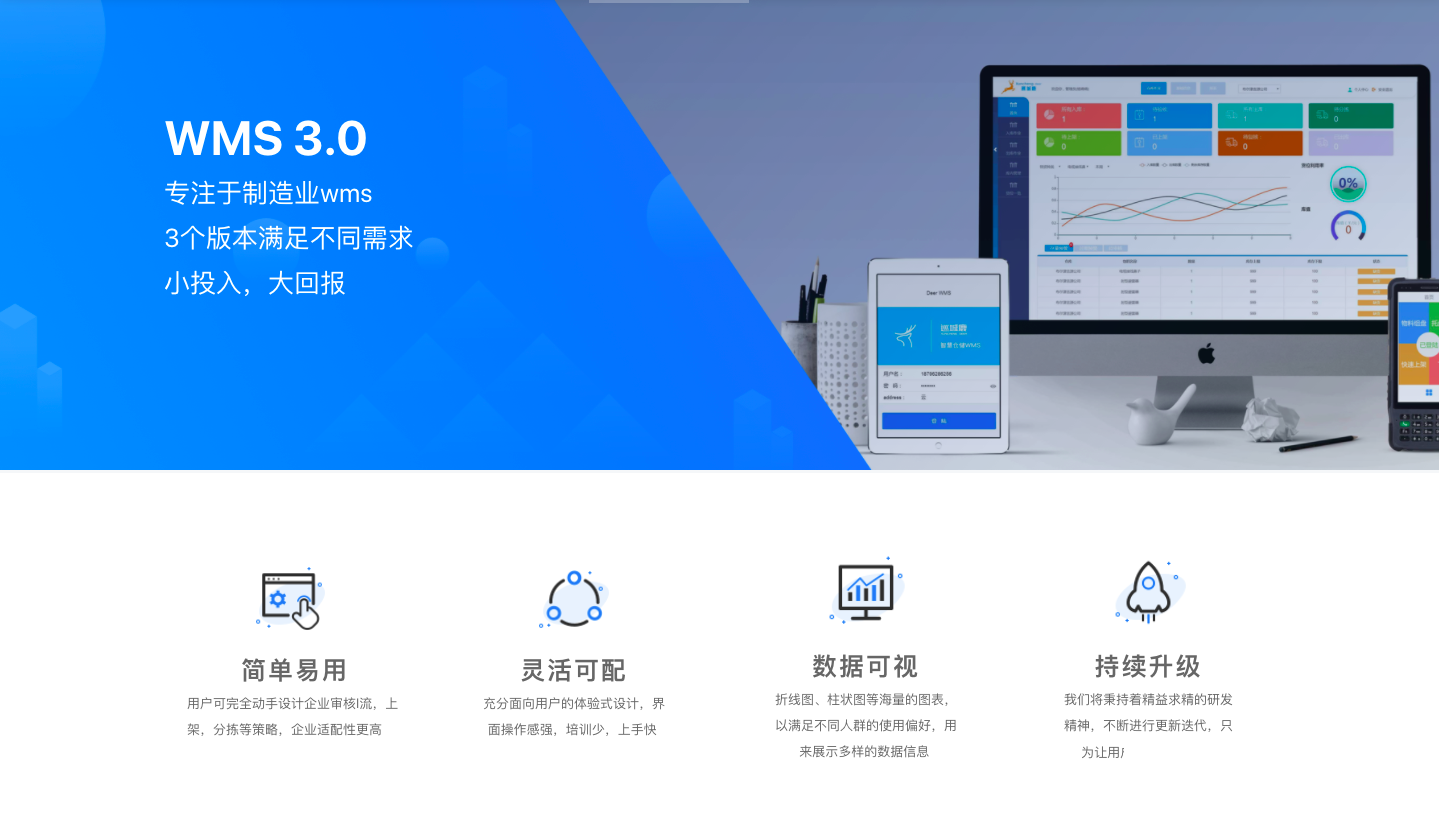 SpringBoot自动化立体智慧仓库管理系统WMS源码