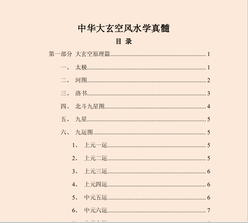 [风水学核心资料]大玄空风水学真经PDF文档