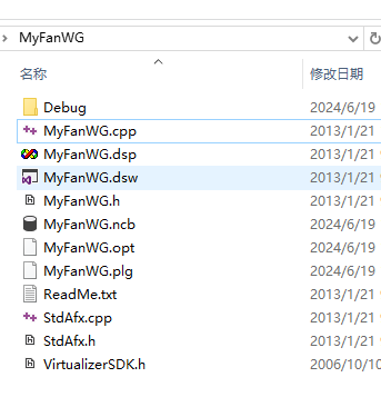 VC++外挂源码MyFanWG