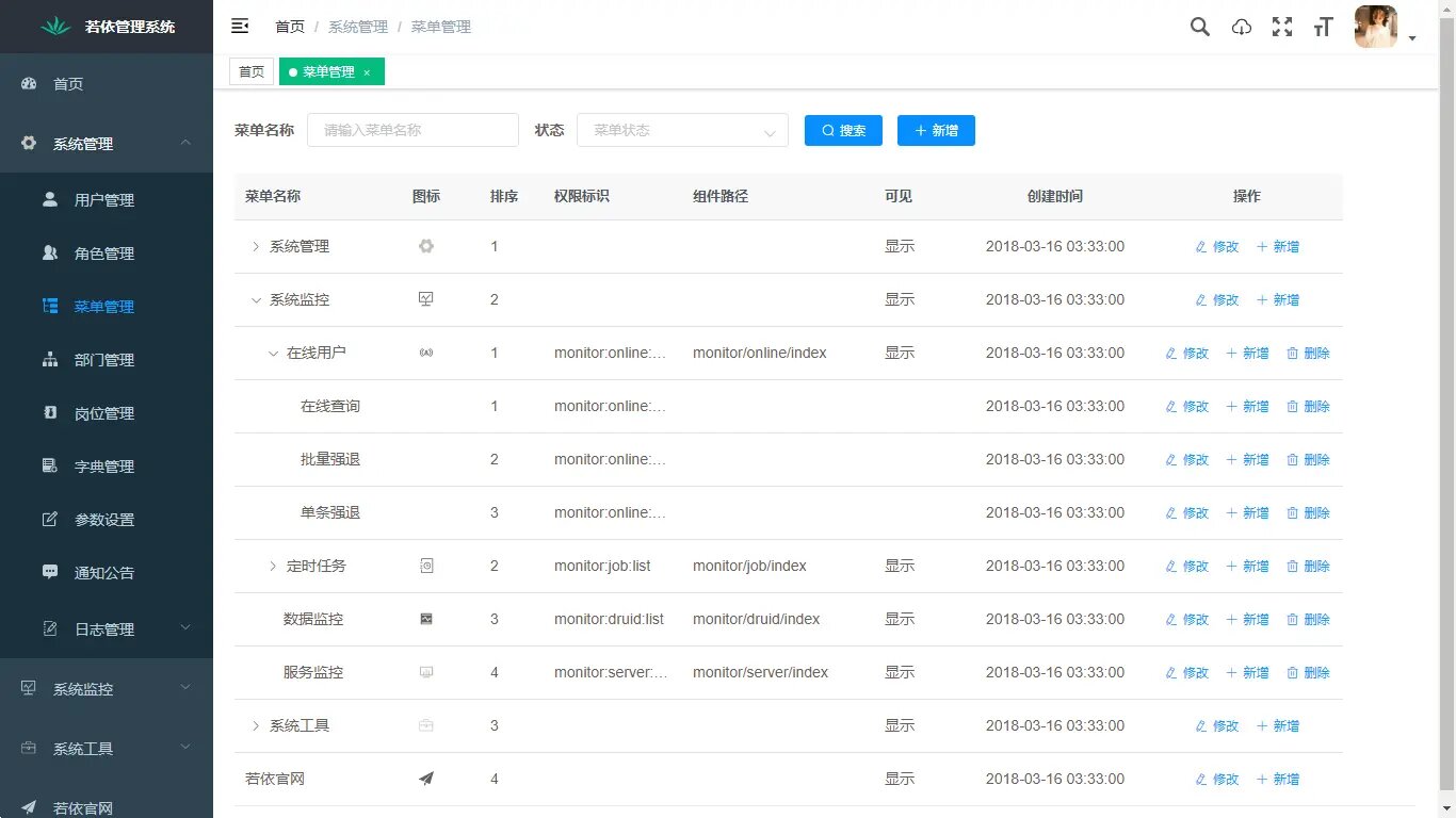 基于SpringBoot，Spring Security，JWT，Vue & Element 的前后端分离多商户商城管理系统 ...