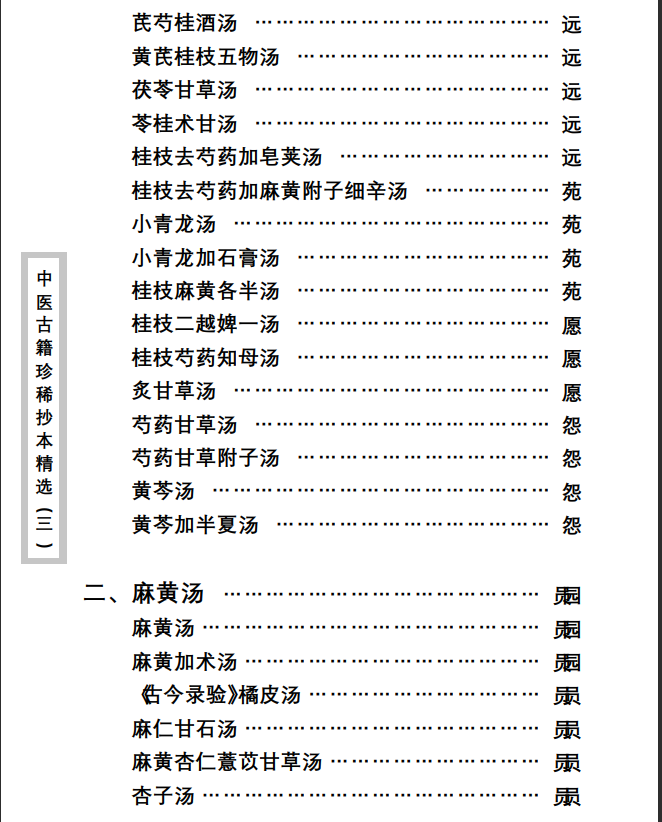 中医古籍珍稀抄本精选--医通祖方PDF文档