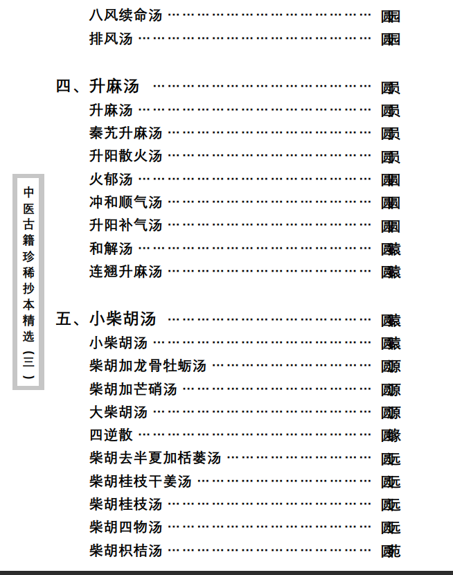 中医古籍珍稀抄本精选--医通祖方PDF文档