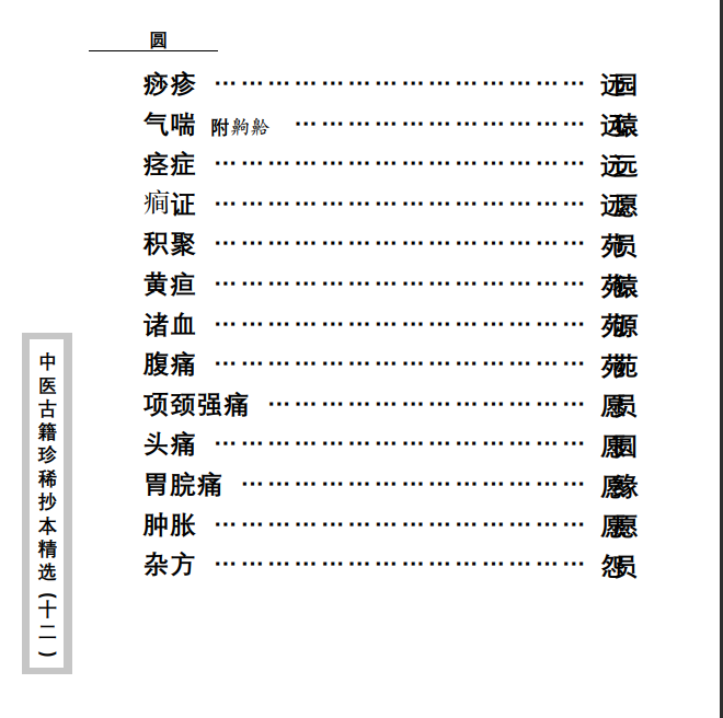 中医古籍珍稀抄本精选--幼科折衷秘传真本PDF文档