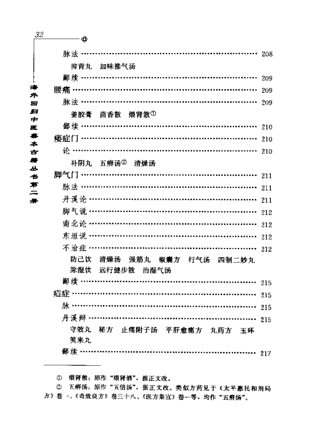 [中医古籍][珍版海外回归中医善本古籍丛书系列]海外回归中医善本古籍丛书第2册PDF文档 ... ... ...