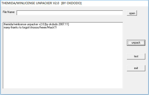 脱壳工具Themida&winlicense UnPacKer v2.0下载