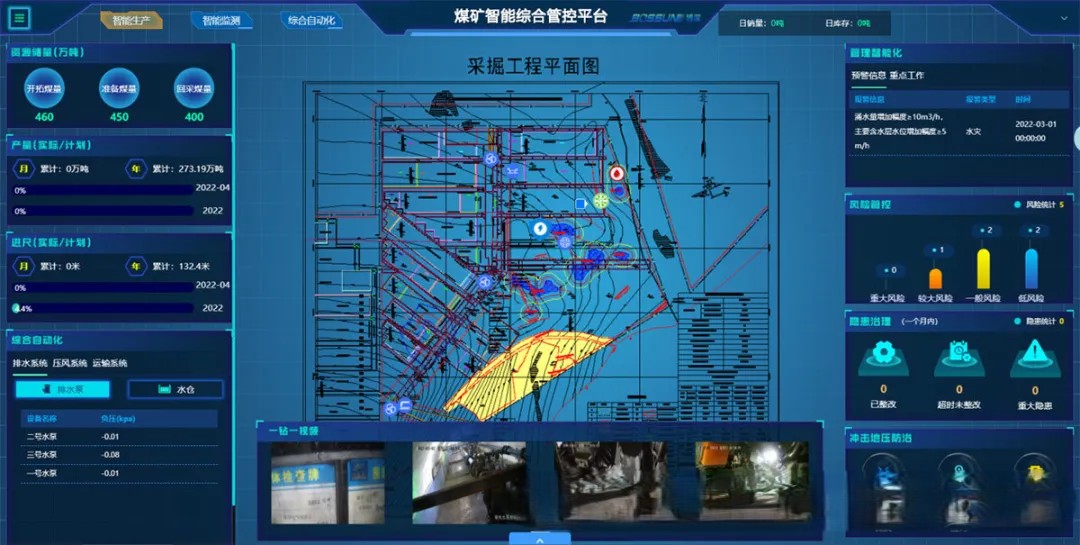 基于物联网设计的地下煤矿安全监测与预警系统