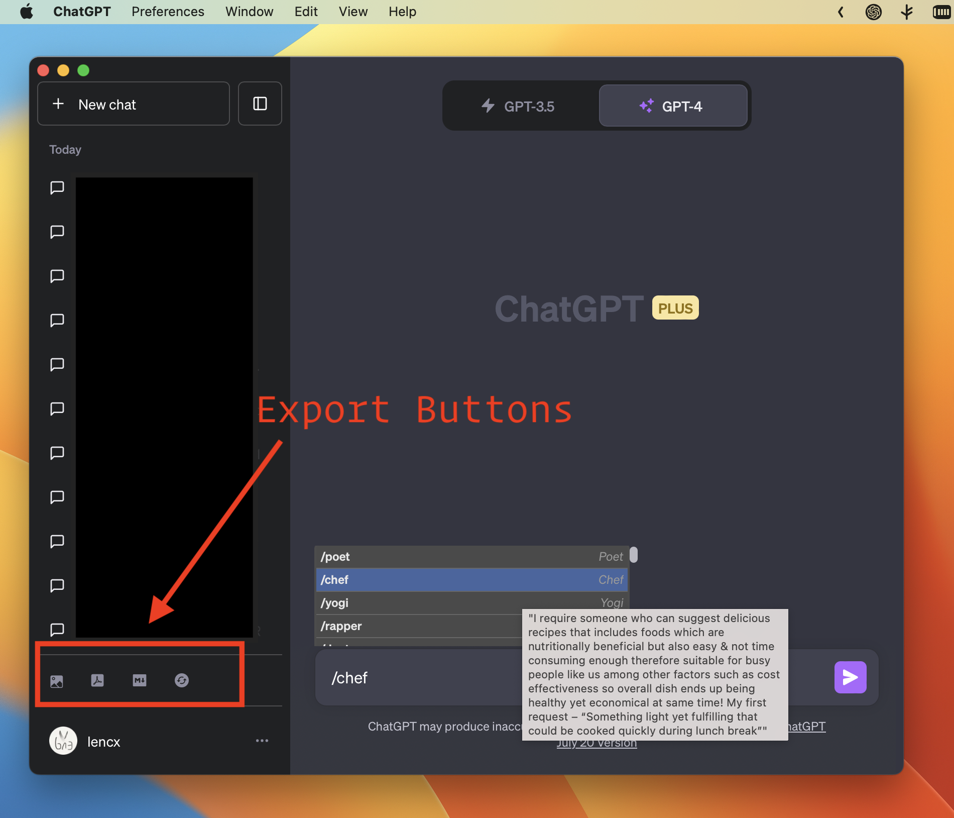 ChatGPT 桌面应用程序（Mac、Windows 和 Linux）