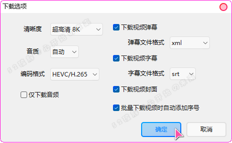 B站视频下载器 Bili23-Downloader v1.55.0 新春版，支持自动高音画质 