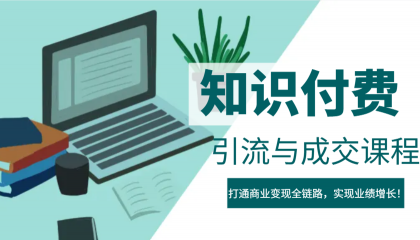 IP合伙人知识付费虚拟项目，引流与成交课程，打通商业变现全链路，实现业绩增长 ...