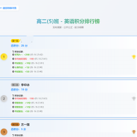 全开源班级学生平时表现记录 积分抽奖系统源码