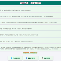 html单页业务介绍源码