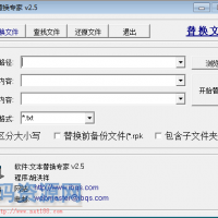 工具-批量文字替换器，查漏洞，查脚本 快速查询文件