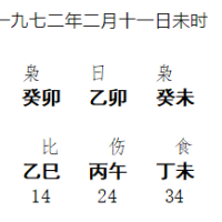 [断卦预测-实例分析]八字分析丨命犯天地转 运滞必伤残