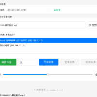 一款基于 Python 和 PyQt5 开发的高性能媒体投屏工具 媒体投屏器