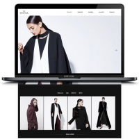 HTML5响应式织梦品牌女装服装时装设计网站模板 自适应WAP