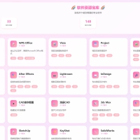 软件资源导航站源码