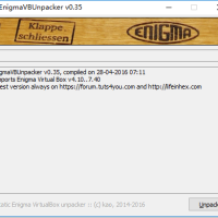 脱壳工具Enigma_Virtual_Box_Unpacker_v0.35  EnigmaVBUnpacker下载