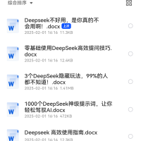 火遍全球的Deepseek提问使用技巧大全