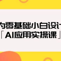 专为零基础小白设计的「AI 应用实操课」18 节视频课