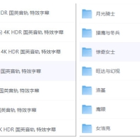 漫威电影大合集4K（大小1TB)