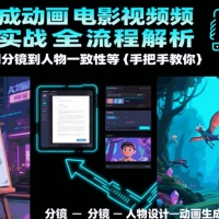 零门槛上手AI动画手把手教程