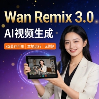 Wan 2.2视频生成软件整合包 文字或图像生视频 无限时长